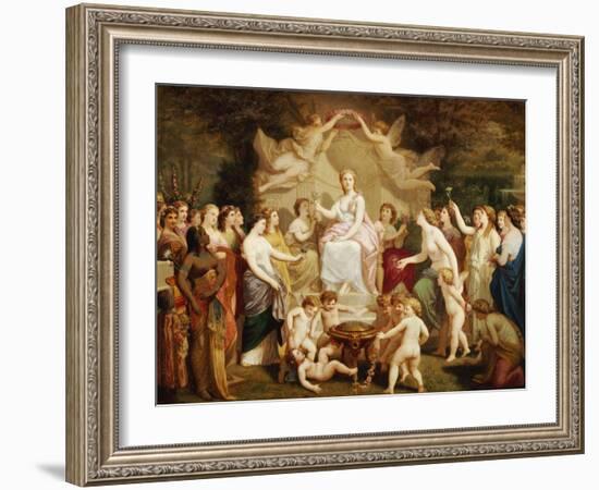 An Allegory of Spring, 1871-Henri Pierre Picou-Framed Giclee Print