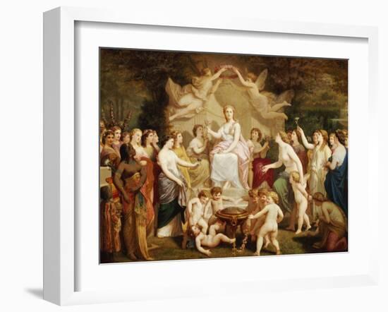 An Allegory of Spring, 1871-Henri Pierre Picou-Framed Giclee Print