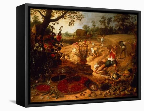 An Allegory of Summer-Sebastian Vrancx-Framed Premier Image Canvas