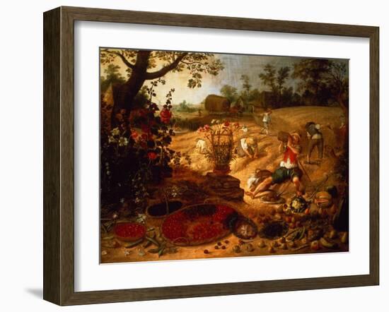 An Allegory of Summer-Sebastian Vrancx-Framed Giclee Print