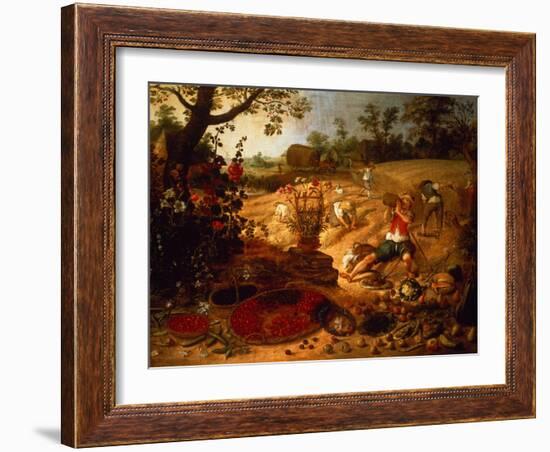 An Allegory of Summer-Sebastian Vrancx-Framed Giclee Print