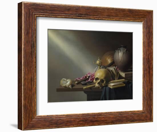 An Allegory of the Vanities of Human Life, C. 1640-Harmen Steenwijck-Framed Giclee Print