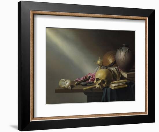 An Allegory of the Vanities of Human Life, C. 1640-Harmen Steenwijck-Framed Giclee Print