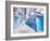 An Alleyway in the Medina, Chefchaouen, Morocco-A_nella-Framed Photographic Print