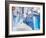 An Alleyway in the Medina, Chefchaouen, Morocco-A_nella-Framed Photographic Print