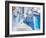 An Alleyway in the Medina, Chefchaouen, Morocco-A_nella-Framed Photographic Print