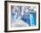 An Alleyway in the Medina, Chefchaouen, Morocco-A_nella-Framed Photographic Print