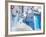 An Alleyway in the Medina, Chefchaouen, Morocco-A_nella-Framed Photographic Print