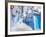 An Alleyway in the Medina, Chefchaouen, Morocco-A_nella-Framed Photographic Print