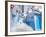 An Alleyway in the Medina, Chefchaouen, Morocco-A_nella-Framed Photographic Print