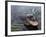 An Alligator Leaps from the Water in the Louisiana Bayou-null-Framed Photographic Print