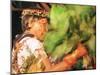 An Amazonian Indian Shaman-null-Mounted Photographic Print