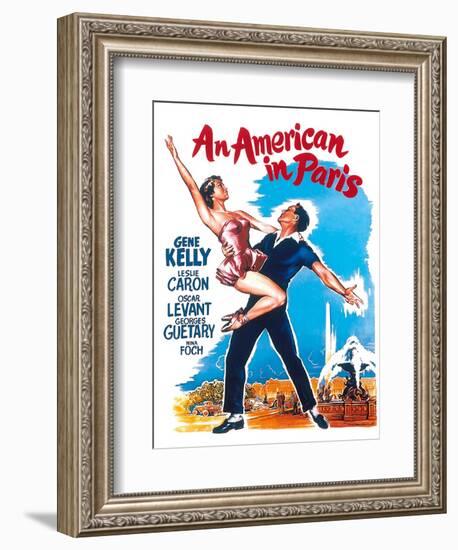 An American In Paris, 1951, Directed by Vincente Minnelli-null-Framed Giclee Print