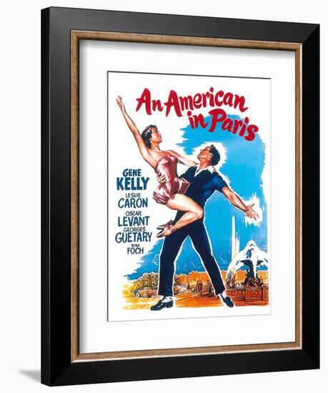 An American In Paris, 1951, Directed by Vincente Minnelli-null-Framed Giclee Print