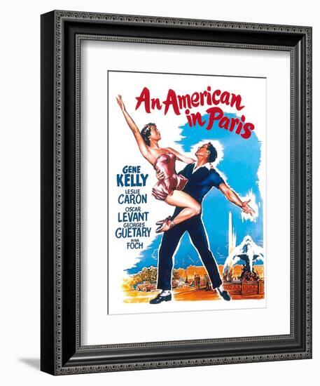 An American In Paris, 1951, Directed by Vincente Minnelli-null-Framed Giclee Print