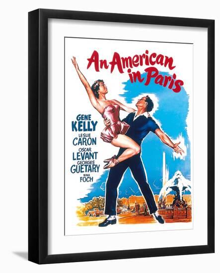 An American In Paris, 1951, Directed by Vincente Minnelli-null-Framed Giclee Print