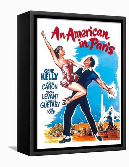 An American In Paris, 1951, Directed by Vincente Minnelli-null-Framed Premier Image Canvas