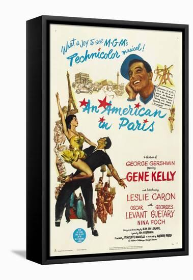 An American In Paris, 1951, Directed by Vincente Minnelli-null-Framed Premier Image Canvas