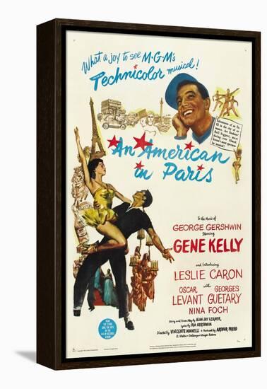 An American In Paris, 1951, Directed by Vincente Minnelli-null-Framed Premier Image Canvas