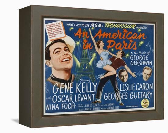 An American in Paris 1951-null-Framed Premier Image Canvas