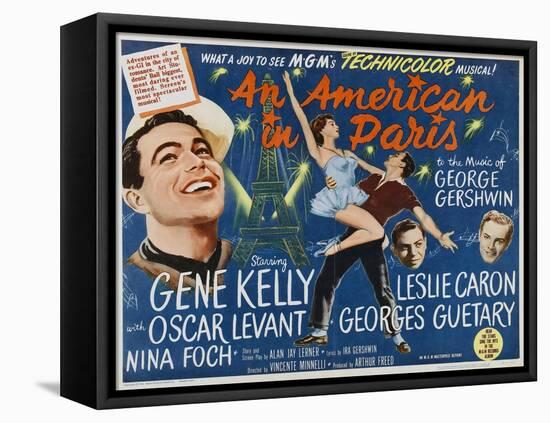 An American in Paris 1951-null-Framed Premier Image Canvas