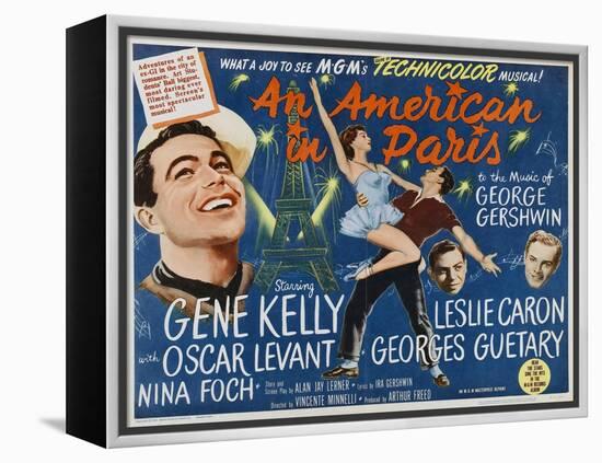 An American in Paris 1951-null-Framed Premier Image Canvas