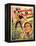 An American In Paris, Film Poster, 1950s-null-Framed Premier Image Canvas