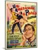 An American In Paris, Film Poster, 1950s-null-Mounted Giclee Print