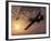 An American P-51 Mustang Gives Chase to a UFO-Stocktrek Images-Framed Photographic Print