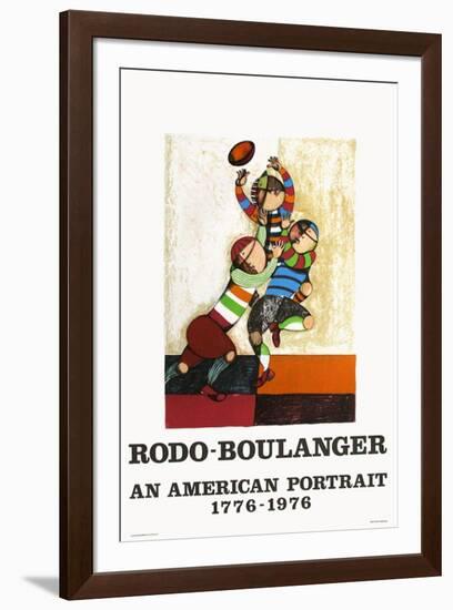 An american portrait-Graciela Rodo Boulanger-Framed Collectable Print