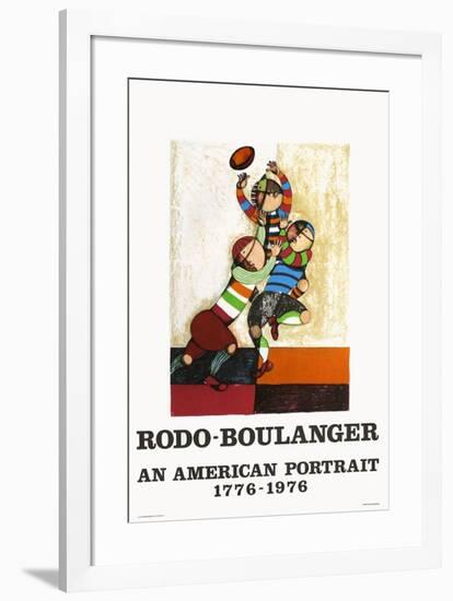 An american portrait-Graciela Rodo Boulanger-Framed Collectable Print