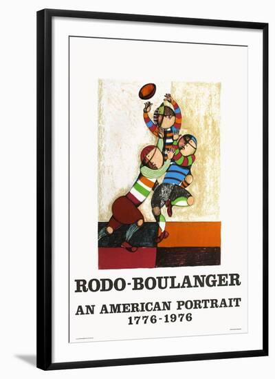 An american portrait-Graciela Rodo Boulanger-Framed Collectable Print