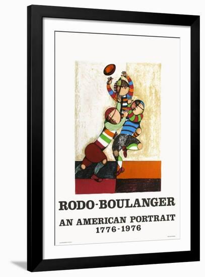 An american portrait-Graciela Rodo Boulanger-Framed Collectable Print