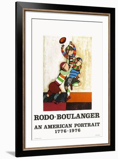 An american portrait-Graciela Rodo Boulanger-Framed Collectable Print