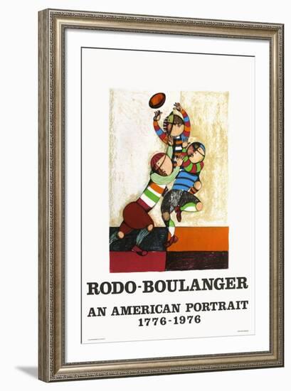 An american portrait-Graciela Rodo Boulanger-Framed Collectable Print