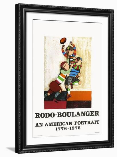 An american portrait-Graciela Rodo Boulanger-Framed Collectable Print