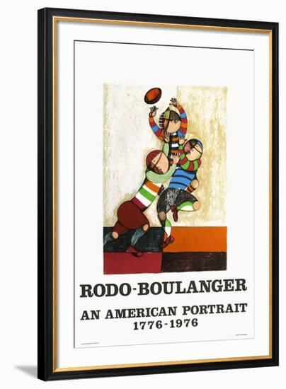 An american portrait-Graciela Rodo Boulanger-Framed Collectable Print