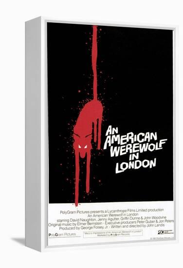 An American Werewolf In London, 1981-null-Framed Stretched Canvas