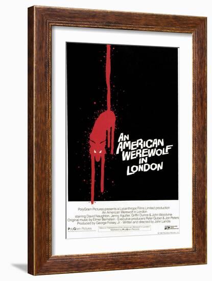 An American Werewolf In London, 1981-null-Framed Premium Giclee Print