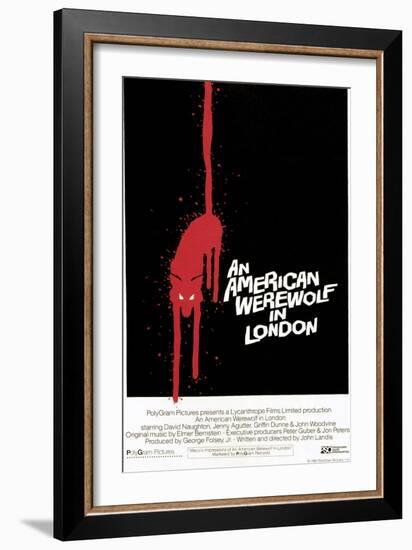 An American Werewolf In London, 1981-null-Framed Premium Giclee Print