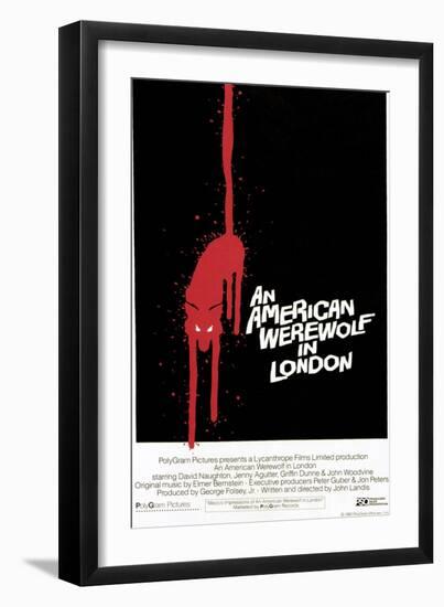 An American Werewolf In London, 1981-null-Framed Premium Giclee Print