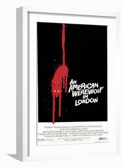 An American Werewolf In London, 1981-null-Framed Premium Giclee Print