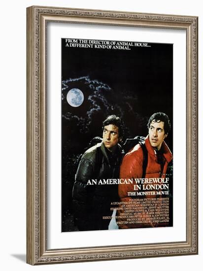 An American Werewolf In London, Griffin Dunne, David Naughton, 1981-null-Framed Premium Giclee Print