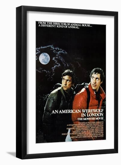 An American Werewolf In London, Griffin Dunne, David Naughton, 1981-null-Framed Premium Giclee Print