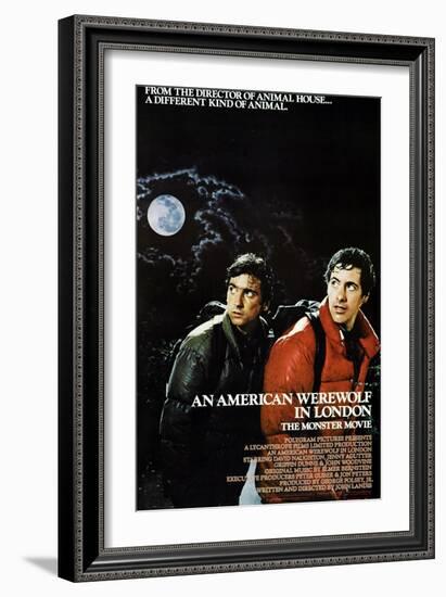 An American Werewolf In London, Griffin Dunne, David Naughton, 1981-null-Framed Premium Giclee Print