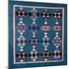 An Amish Bird in Flight Design Coverlet, Midwestern, Pieced and Quilted Cotton, 1900-1925-null-Mounted Giclee Print