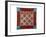 An Amish Peiced Cotton and Wool Quilted Coverlet-null-Framed Giclee Print