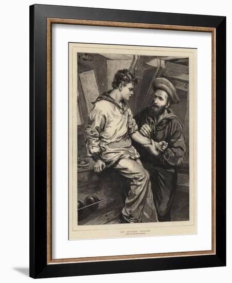 An Ancient Custom-Davidson Knowles-Framed Giclee Print