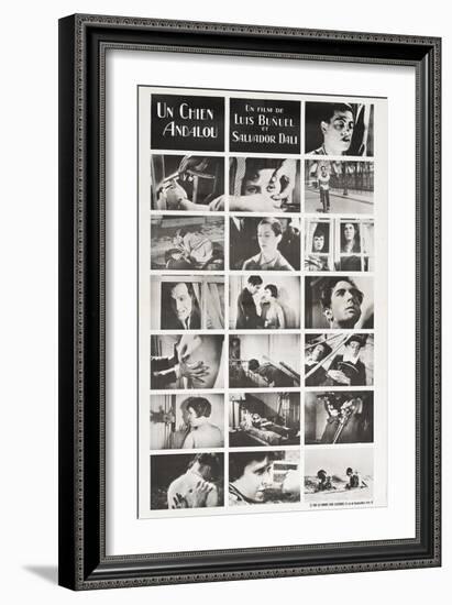 An Andalusian Dog, 1929, "Un Chien Andalou" Directed by Luis Buñuel-null-Framed Giclee Print