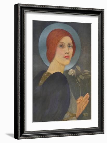 'An Angel', c1905-Marianne Stokes-Framed Giclee Print